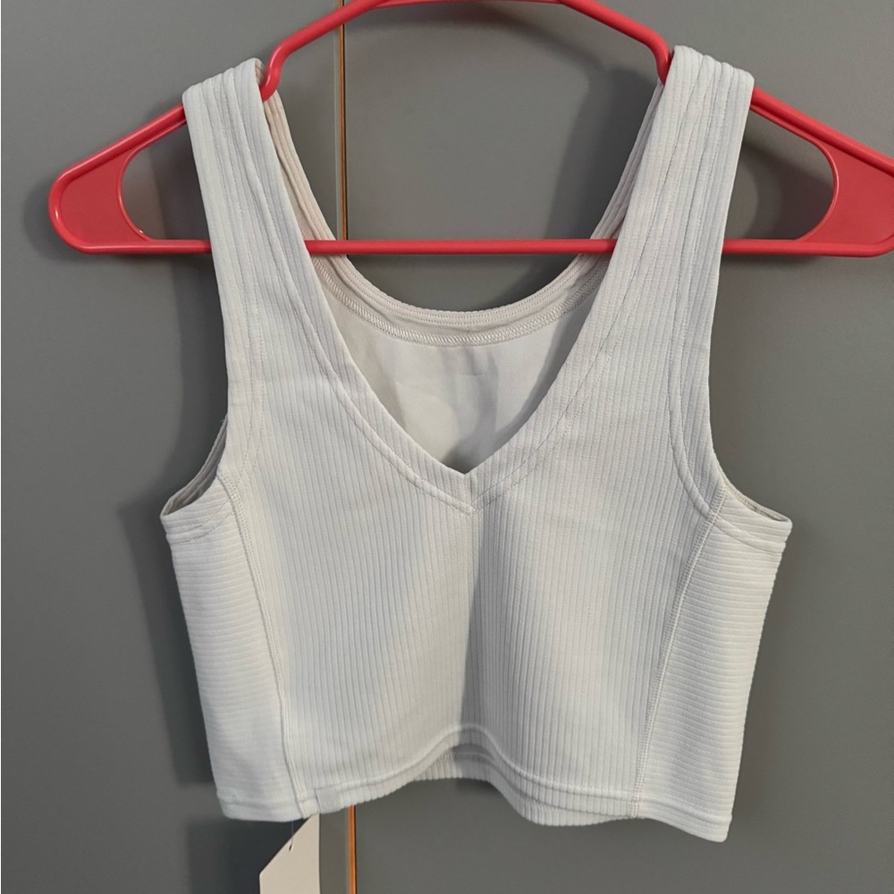 Lululemon ribbed softstream cropped tank 4